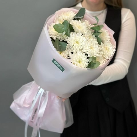 Букет кустовых хризантем