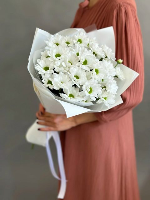 Букет кустовых хризантем