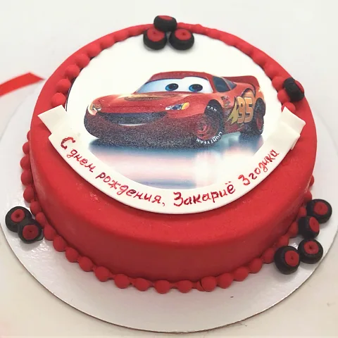 Торт "C машинкой"